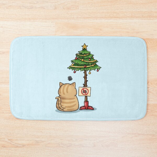 Item preview, Funny Cat Christmas Tree designed and sold by Takeda-art.