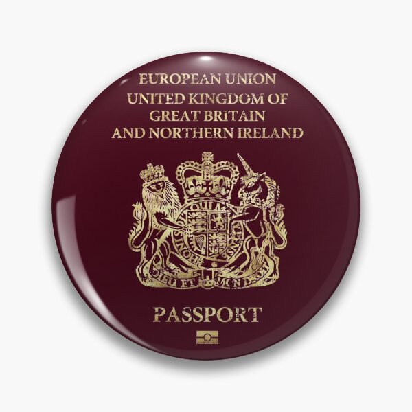 Item preview, United Kingdom Pre-Brexit Vintage Passport designed and sold by Lidra Zehcnas.