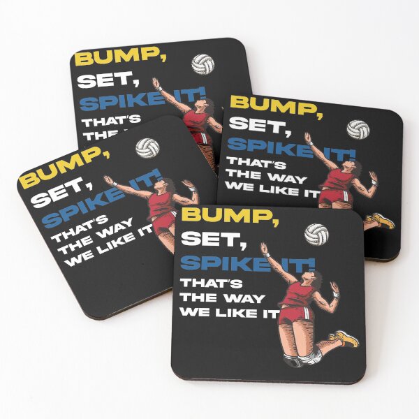 Item preview, Bump Set Spike it Volleyball Player and Volleyball Lover  designed and sold by Rzelemenz.