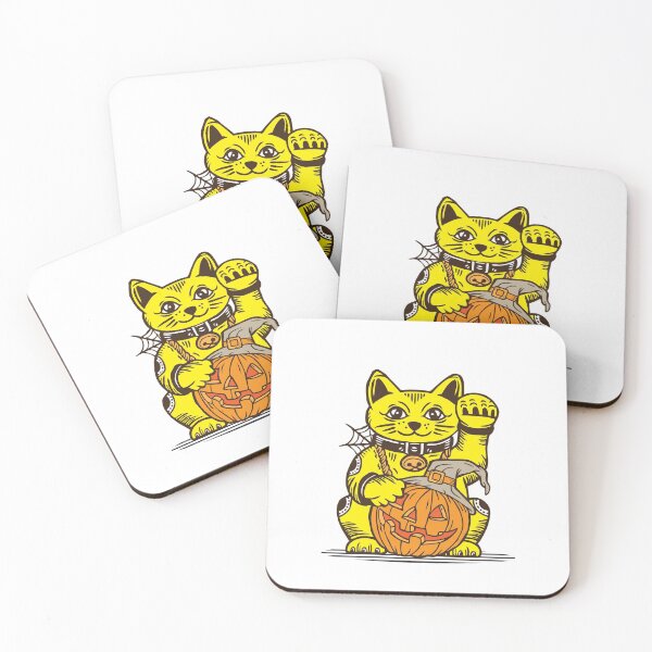 Item preview, LUCKY Maneki Neko I LOVE HALLOWEEN designed and sold by Emil1993.