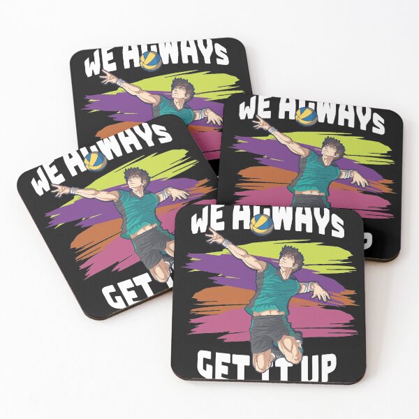 Item preview, We alwasy get it up Volleyball Player and Volleyball Lover  designed and sold by Rzelemenz.