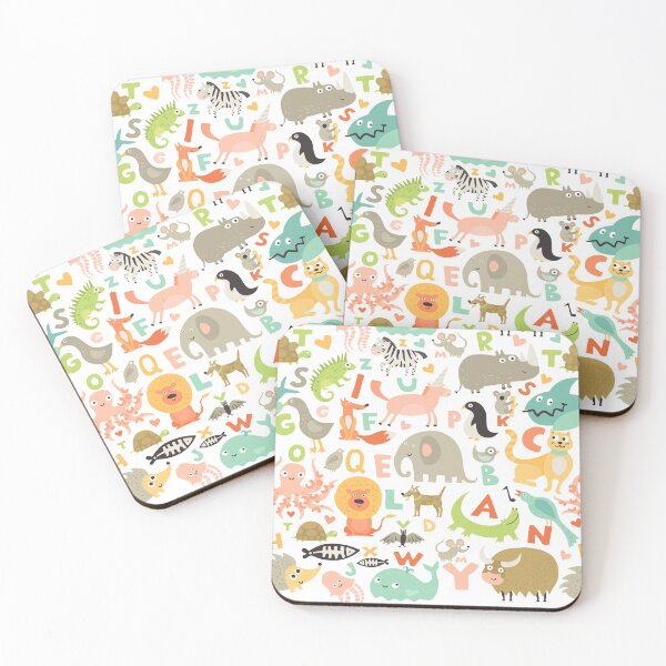Item preview, CUTE ANIMALS PATTERN designed and sold by yourdailywear.