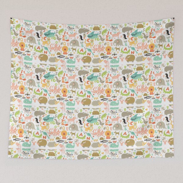 Item preview, CUTE ANIMALS PATTERN designed and sold by yourdailywear.