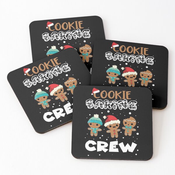 Item preview, Funny Christmas Cookie Baking Crew Happy Christmas Family Gingerbread kids designed and sold by Pexilus.