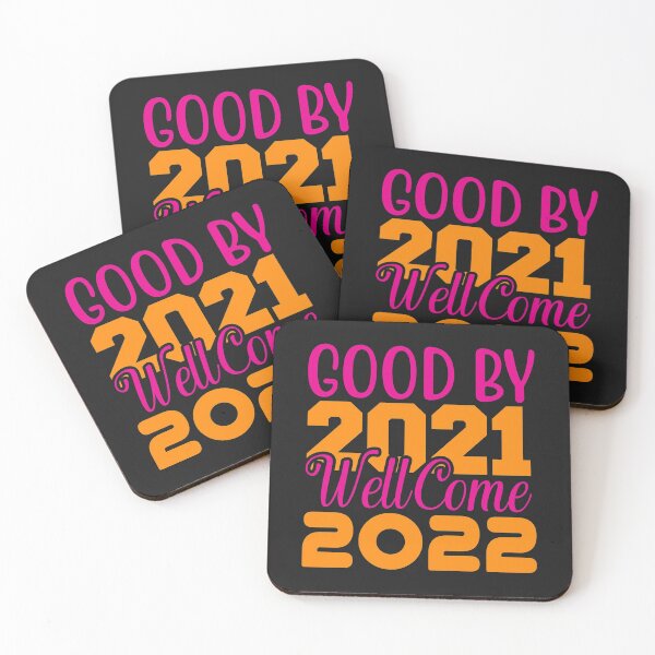 Item preview, Good By 2021 Welcome 2022 designed and sold by BhavyaBathla.