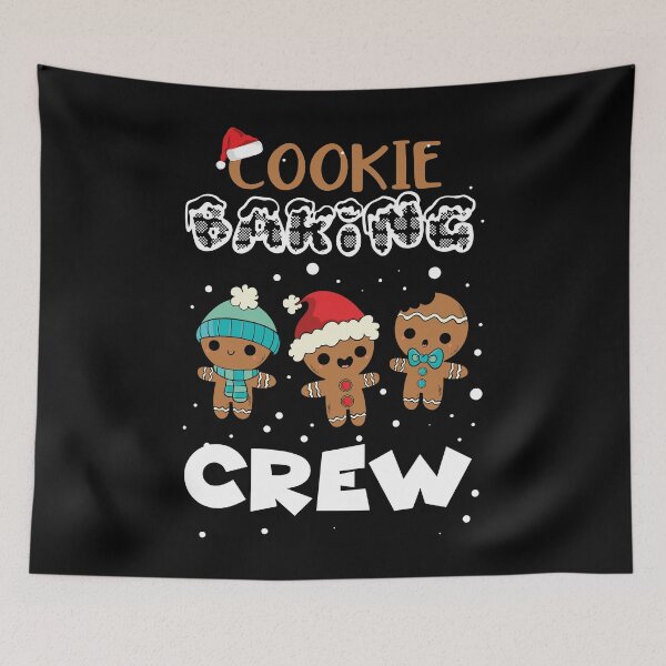 Item preview, Funny Christmas Cookie Baking Crew Happy Christmas Family Gingerbread kids designed and sold by Pexilus.