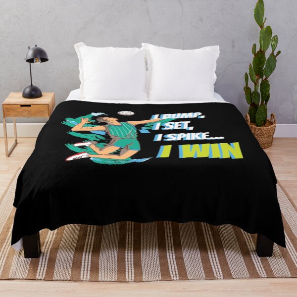 Item preview, I Bump i Set i Spike i Win Volleyball Player and Lover designed and sold by Rzelemenz.