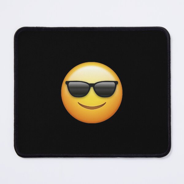 Item preview, Smiley Sunglasses Face Emoji Funny Mask Halloween Costume designed and sold by Nabells.