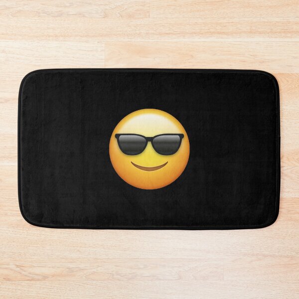Item preview, Smiley Sunglasses Face Emoji Funny Mask Halloween Costume designed and sold by Nabells.