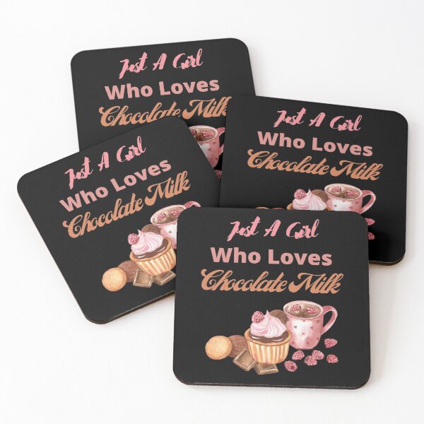 Item preview, Just A Girl Who Loves Chocolate Milk , Chocolate Lover designed and sold by laamriya974.