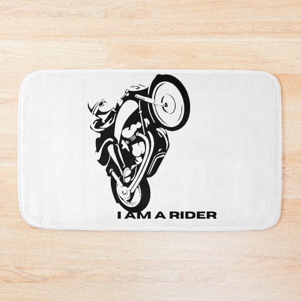 Item preview, rider on his bike- ready to ride designed and sold by Vimal Bamratkar.