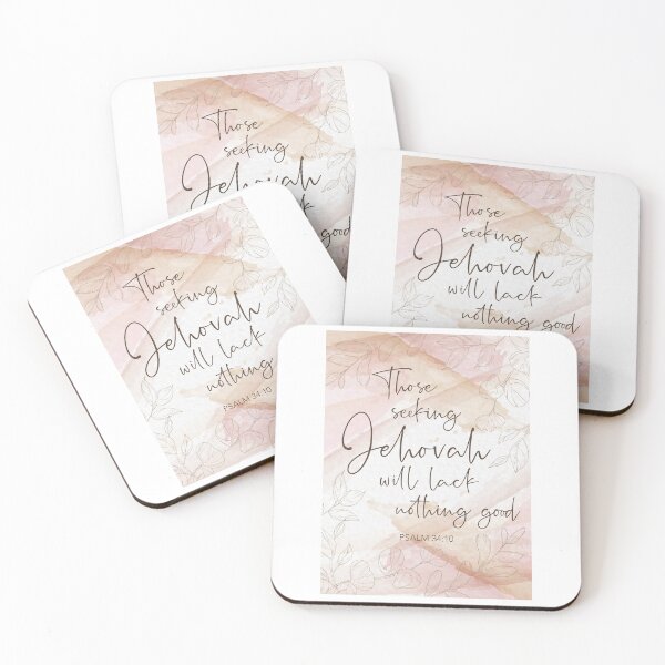 Item preview, JW 2022 Yeartext - Those seeking Jehovah will lack nothing good (Psalm 34:10) designed and sold by LiliGalerie.