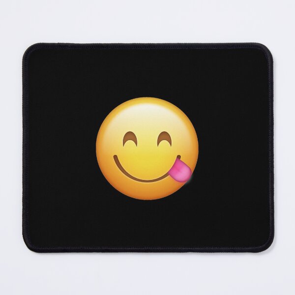 Item preview, Smiley Tongue Face Emoji Funny Mask Halloween Costume designed and sold by Nabells.