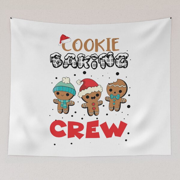 Item preview, Cookie Baking Crew Christmas Funny Gingerbread Girls designed and sold by Pexilus.