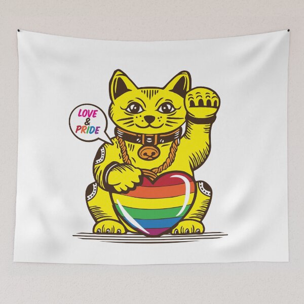 Item preview, LUCKY Maneki Neko LOVE PRIDE designed and sold by Emil1993.