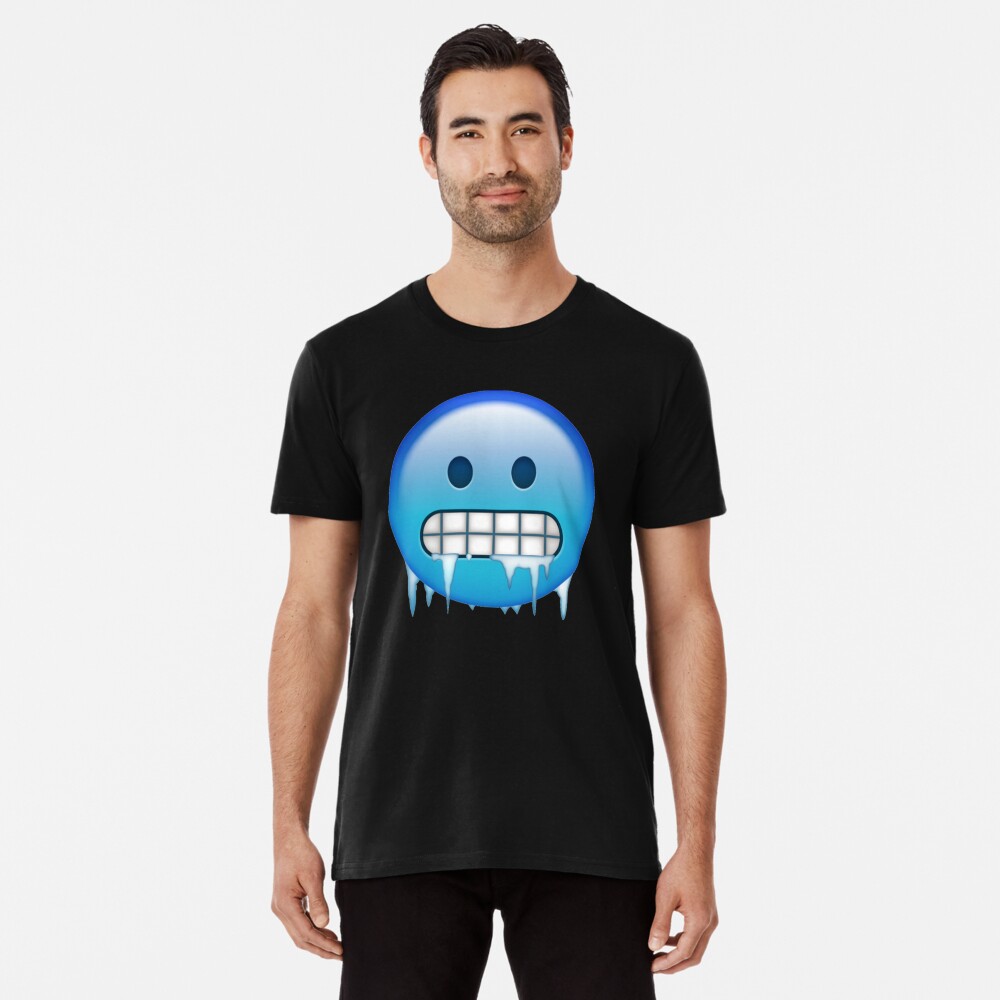 W0w It Cold Awesome - Muscle T Shirt Roblox Emoji,Brrr Cold Emoticon - free  transparent emoji 