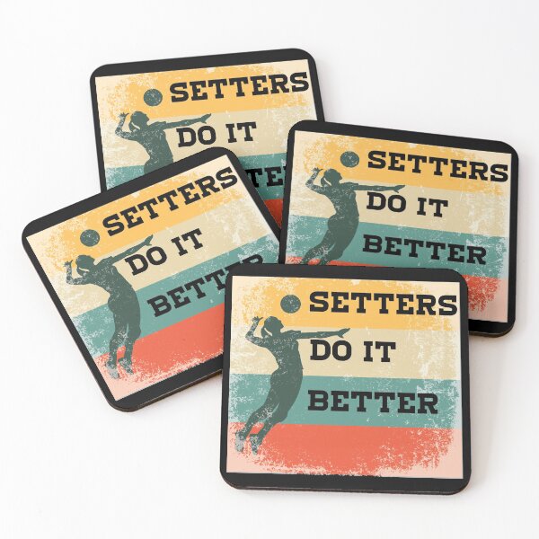 Item preview, Setters do it Better Retro Vintage Volleyball Player Lover  designed and sold by Rzelemenz.