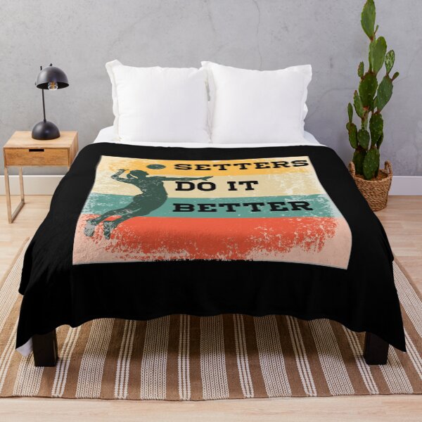 Item preview, Setters do it Better Retro Vintage Volleyball Player Lover designed and sold by Rzelemenz.