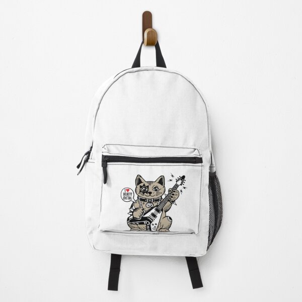 Item preview, LUCKY Maneki Neko I LOVE HEAVY METAL designed and sold by Emil1993.