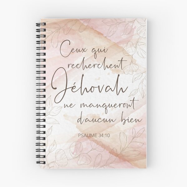 Item preview, Texto para el año 2022 - TJ - A los que buscan a Jehová no les faltará el bien (Salmo 34:10) designed and sold by LiliGalerie.