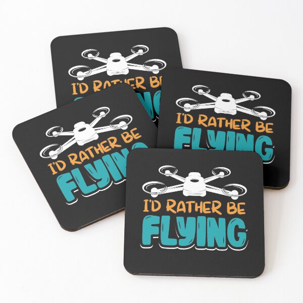 Item preview,  Funny I'd Rather Be Flying Drone Fan designed and sold by Betsytiptoe.