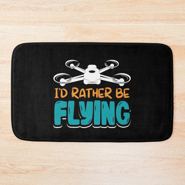 Item preview,  Funny I'd Rather Be Flying Drone Fan designed and sold by Betsytiptoe.