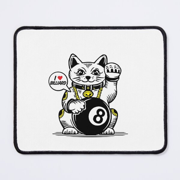Item preview, LUCKY Maneki Neko I LOVE BILLIARD designed and sold by Emil1993.