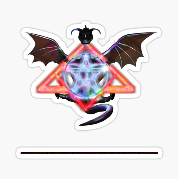 87. The Guardians of Fate (male Drakhonath Asterr) Sticker
