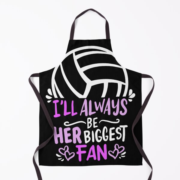 Item preview, I ll always be her biggest Fan Volleyball Girl Player Mom   designed and sold by Rzelemenz.