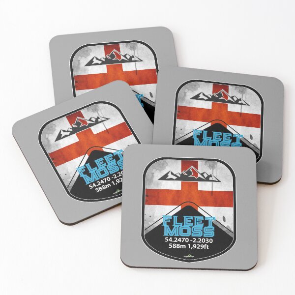 Item preview, Fleet Moss England Yorkshire Sticker T-Shirt Car Bike 01 designed and sold by OuterShellUK.
