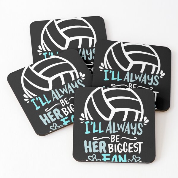 Item preview, I ll always be her biggest Fan Volleyball Girl Player Mom   designed and sold by Rzelemenz.