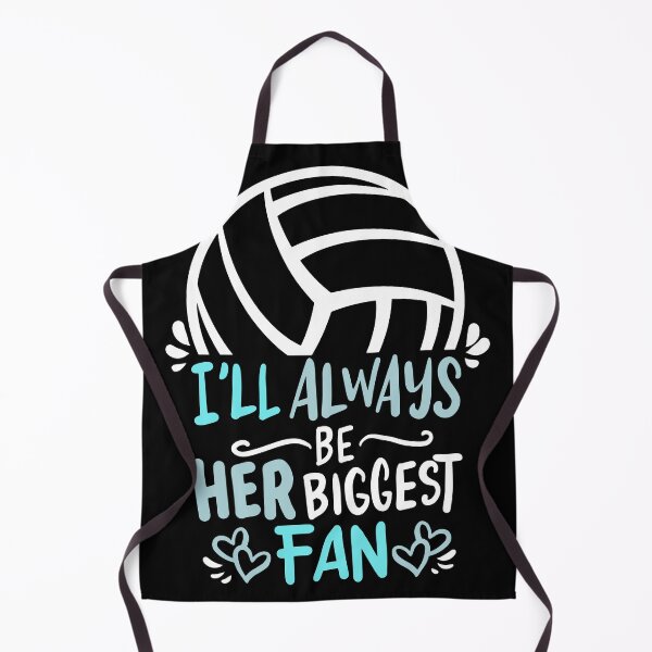 Item preview, I ll always be her biggest Fan Volleyball Girl Player Mom   designed and sold by Rzelemenz.
