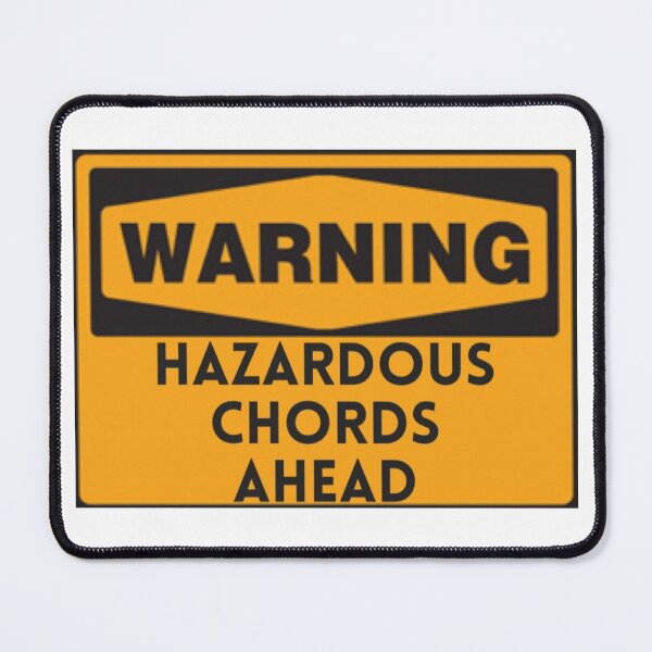 Item preview, Hazardous Chords designed and sold by Corry Bros Jazz Stuff Shop.