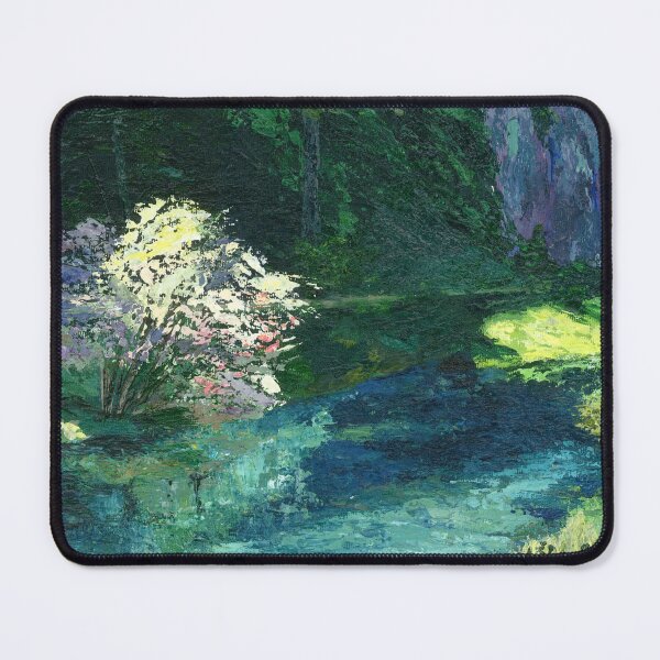 Item preview, Blooming Tree Near River designed and sold by Jana Šlesaríková.