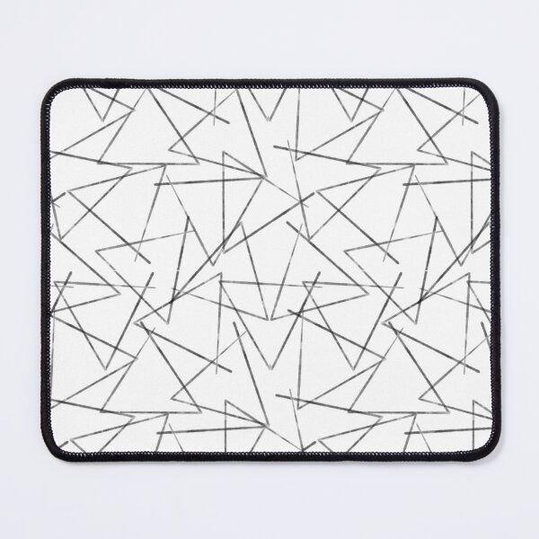 Item preview, Abstract Triangle hand drawn seamless in white background. Ethnic style design. designed and sold by SawineeArtwork.