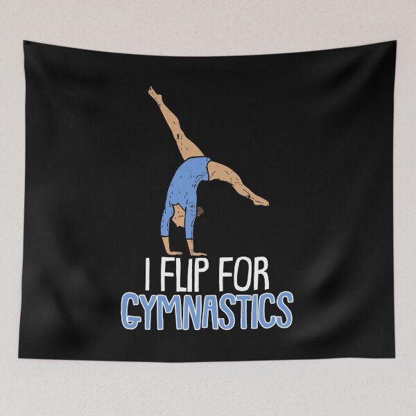 Item preview, I Flip for Gymnastics and Sport Acrobatic Gymnast   designed and sold by Rzelemenz.