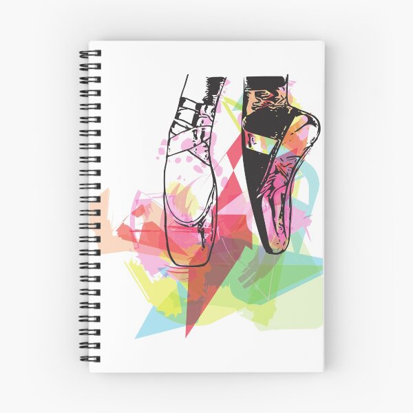 Item preview, Funky pointe shoes, ballet art, ballerina best gift designed and sold by BalletDanceShop.