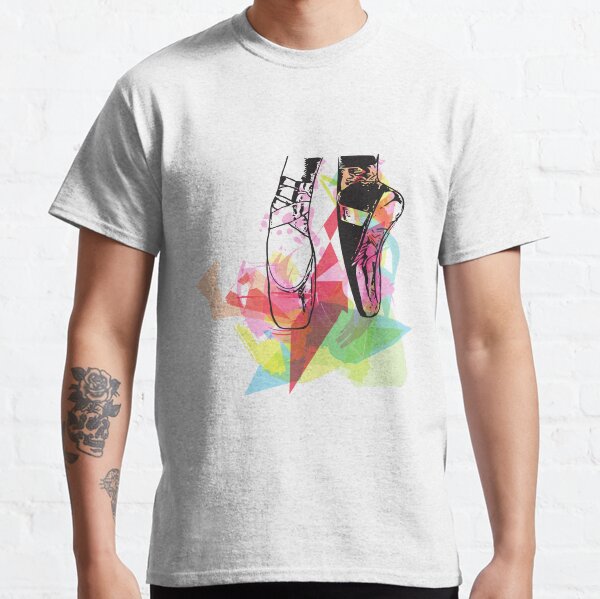 Item preview, Funky pointe shoes, ballet art, ballerina best gift designed and sold by BalletDanceShop.