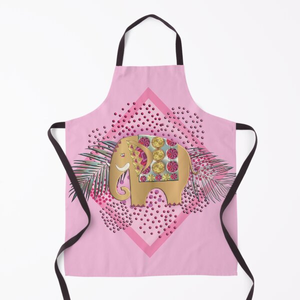 Item preview, GOLDEN PINK ELEPHANT 198 designed and sold by sana90.