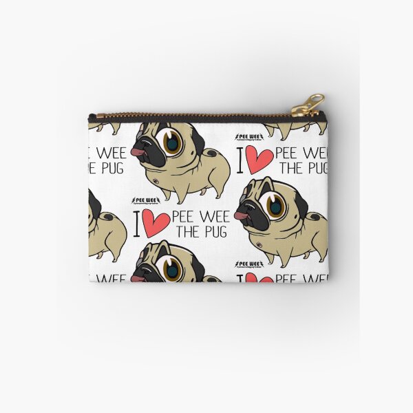 Item preview, I HEART PEE WEE THE PUG designed and sold by darklordpug.