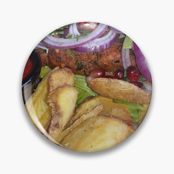 Item preview, Shish kebab, potatoes, food designed and sold by Sternchen2789.