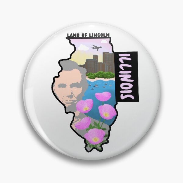 Item preview, Illinois designed and sold by LadyBlanca.