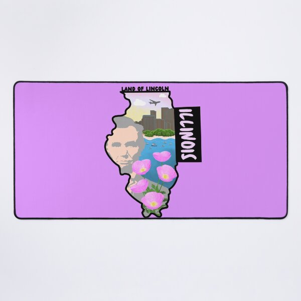 Item preview, Illinois designed and sold by LadyBlanca.