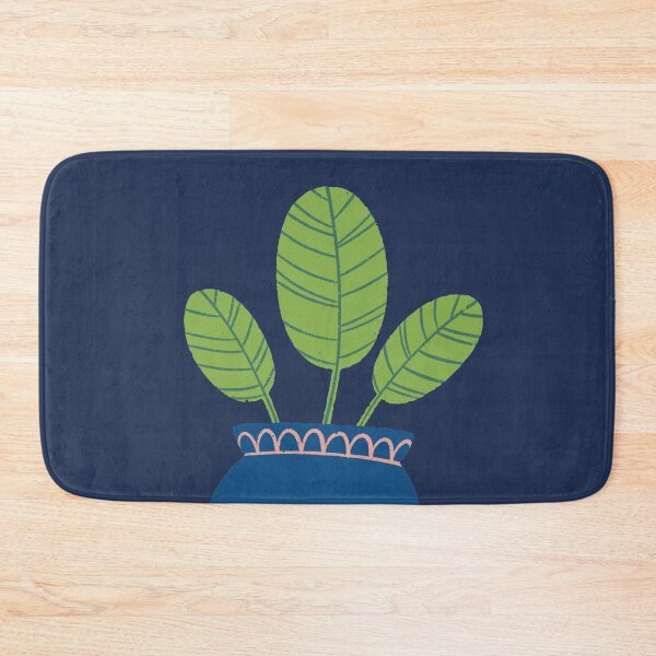 Item preview, Dark Blue Potted Plant designed and sold by Yulia Saraswati.