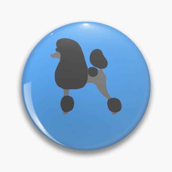 Item preview, Standard Poodle (Silver) Sticker designed and sold by GordonSchumann.
