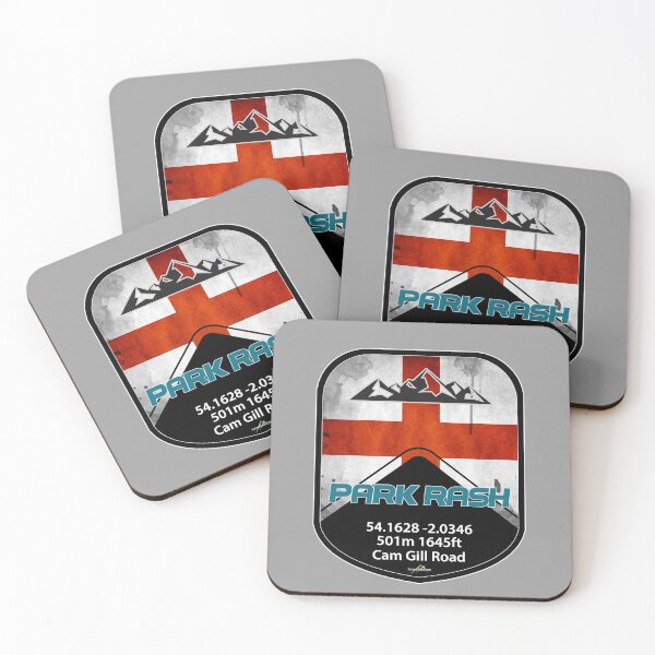 Item preview, Park Rash England Yorkshire Sticker T-Shirt Car Bike 01 designed and sold by OuterShellUK.