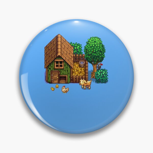 Item preview, Stardew Valley - Chicken Coop Sticker designed and sold by GordonSchumann.