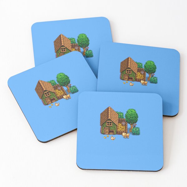 Item preview, Stardew Valley - Chicken Coop Sticker designed and sold by GordonSchumann.