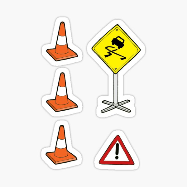 Road Signs Set #2 Sticker