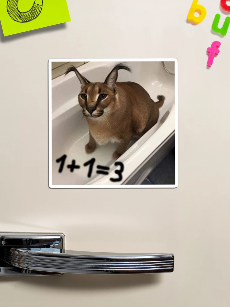 FLOPPA CAT \ CARACALS / GOOD AT MATH Art Board Print for Sale by Mad-Boy